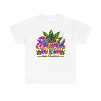 Shaded BUSH™ Cura Collective Graphic T-Shirt – Colorful Statement Tee, Unisex Inspirational Streetwear, Casual Gift