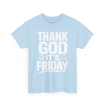 Thank God It's Friday Unisex T-Shirt – Inspirational Faith Graphic Tee, TGIF Shirt