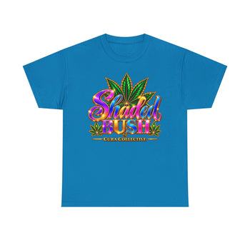 Shaded BUSH™ Cura Collective Graphic T-Shirt – Colorful Statement Tee, Unisex Inspirational Streetwear, Casual Gift