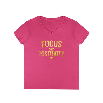 Focus on Positivity Unisex T-Shirt – Inspirational Motivational Graphic Tee, Positive Mindset Shirt for Men and Women