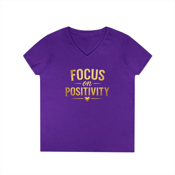 Focus on Positivity Unisex T-Shirt – Inspirational Motivational Graphic Tee, Positive Mindset Shirt for Men and Women