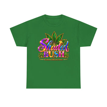 Shaded BUSH™ Cura Collective Graphic T-Shirt – Colorful Statement Tee, Unisex Inspirational Streetwear, Casual Gift