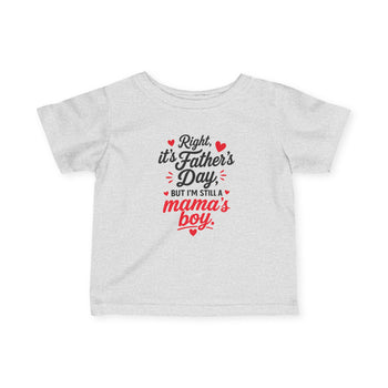 Father's Day Toddler Boy T-Shirt – Mama's Boy Shirt, Funny Daddy's Day Tee, Cute Kids Father's Day Gift