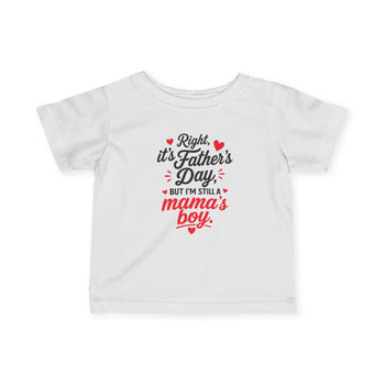 Father's Day Toddler Boy T-Shirt – Mama's Boy Shirt, Funny Daddy's Day Tee, Cute Kids Father's Day Gift