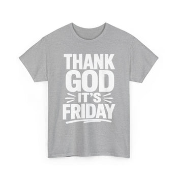 Thank God It's Friday Unisex T-Shirt – Inspirational Faith Graphic Tee, TGIF Shirt