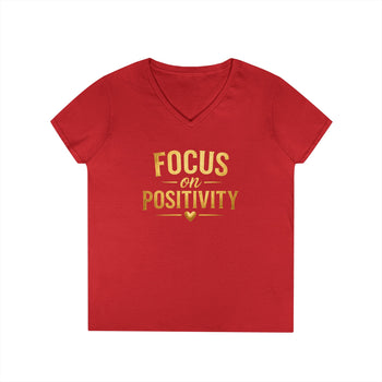 Focus on Positivity Unisex T-Shirt – Inspirational Motivational Graphic Tee, Positive Mindset Shirt for Men and Women